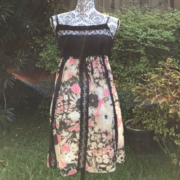 Milly of New York Dresses & Skirts - Milly Silk Floral Slip Dress
